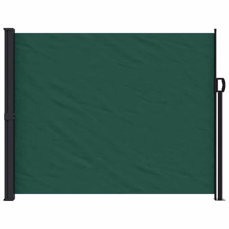 Berkfield Home Retractable Side Awning in Dark Green, W/H: 170 x 300 cm