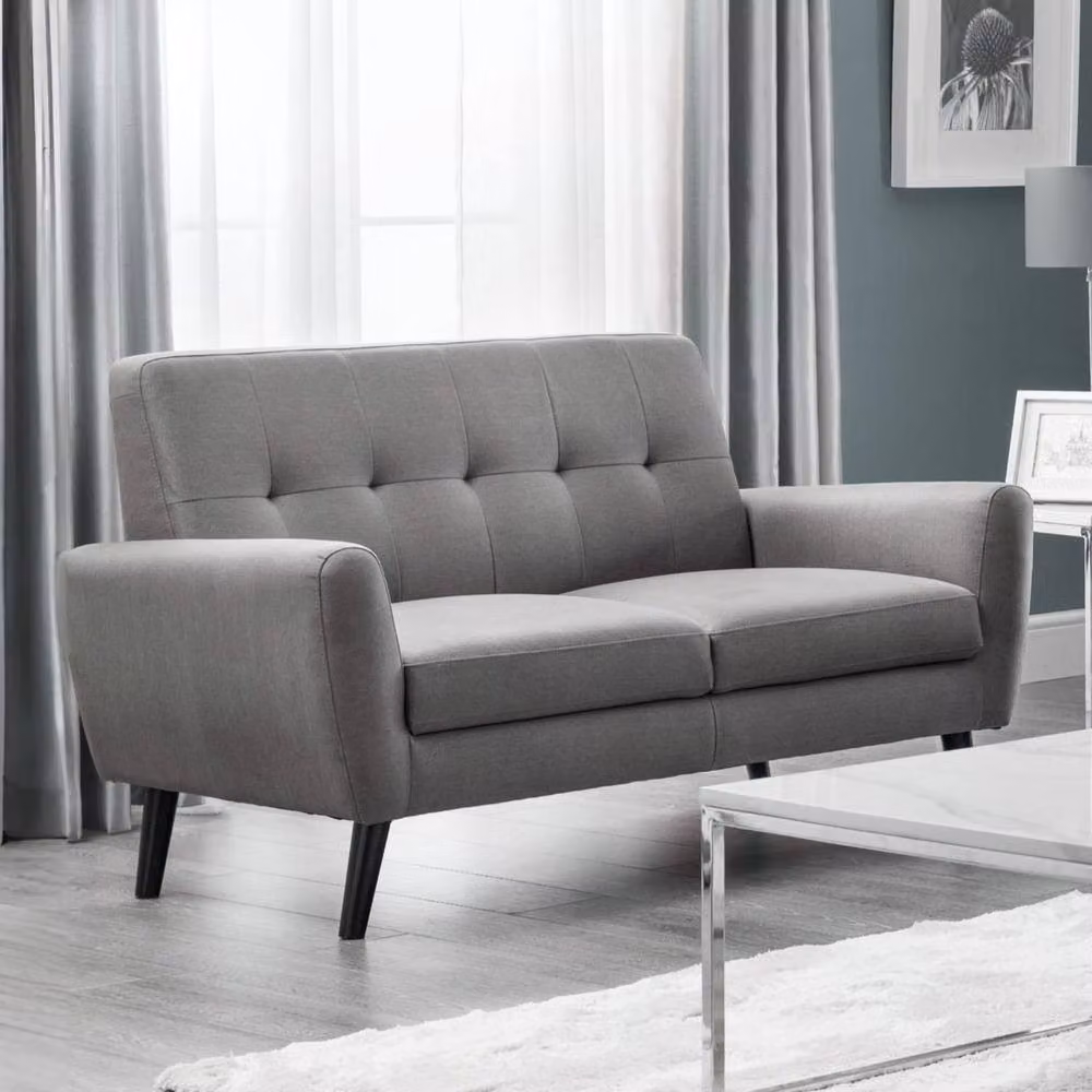 Cheshire Monza Stylish Upholstered Click Clack Sofa Bed in Grey – 2