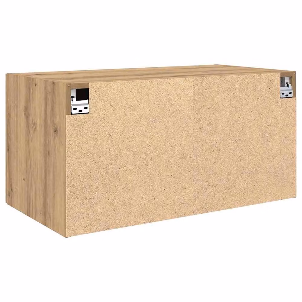 Berkfield Home Artisan Oak Wall Cabinet in Tan, W/D/H: 80 x 42.5 x 40 cm – 3
