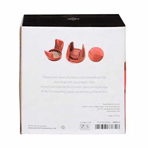 Premier Housewares Red Tomato and Mozzarella Slicer – 6