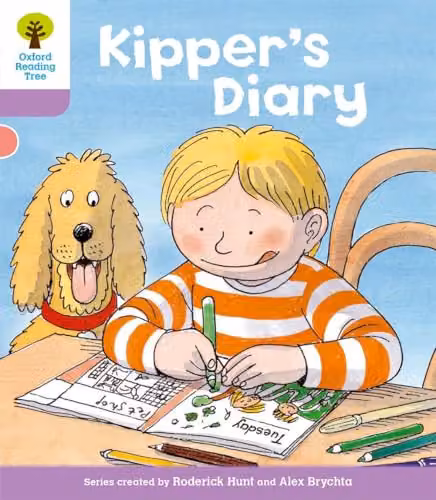 Oxford Reading Tree Level 1+ First Sentences Kipper's Diary by Oxford University Press, Multicolour – 1