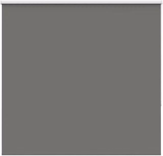 Berkfield Home Grey Blackout Roller Blind, Thermal Insulating Polyester Fabric, W: 160 cm, H: 150 cm – 1