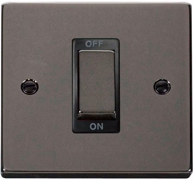 SE HOME Black Surface Mount Switch