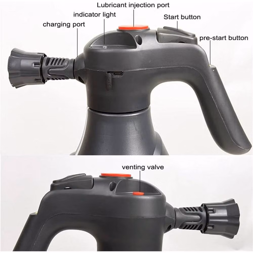 FLAVORA Rechargeable Electric Garden Sprayer Bottle in Black – 5