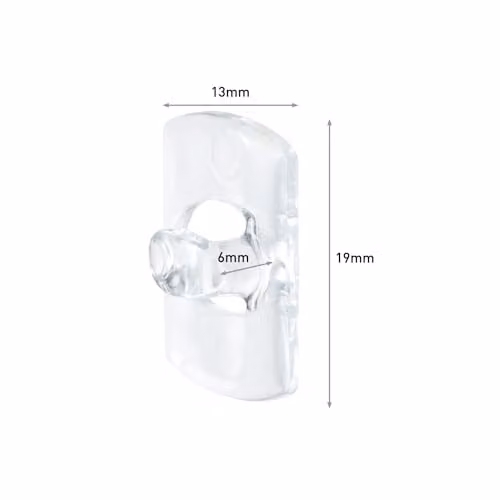 3M Command Outdoor Decorating Clips in White and Transparent Plastic – 3
