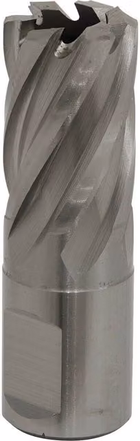 Loops M2 Steel Annular Metal Core Drill Bit Silver, 19mm Diameter, 25mm Depth