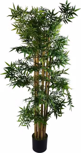 Extra Large Artificial Oriental Bamboo Tree in Green and Black