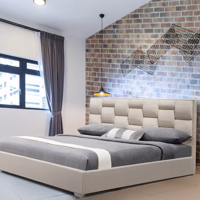 Comfy Living Modern White Velvet Upholstered Bed Frame with Solid Wood Construction, W/D/H: 180 x 200 cm