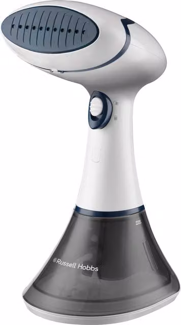 Russell Hobbs Steam Genie Essential Handheld Vertical Clothes Steamer, White, 1600W – 7