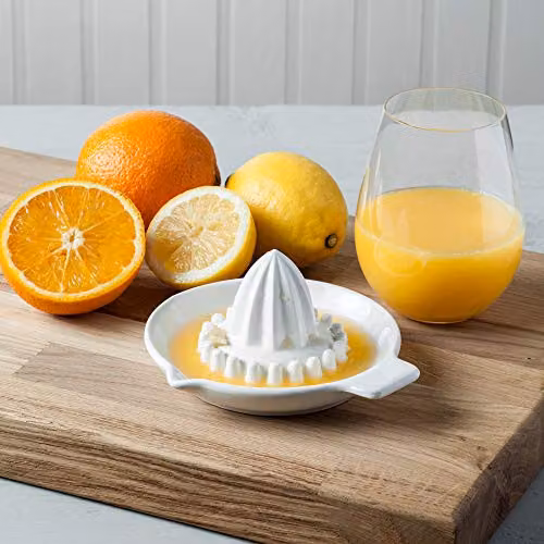 Bartleet & Sons 1750 Traditional Porcelain Citrus Juicer in White, W: 16 cm, D: 14 cm, H: 7 cm – 2
