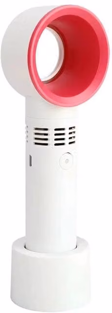 NESTLUNE White Mini USB Rechargeable Handheld Cooling Fan – 1