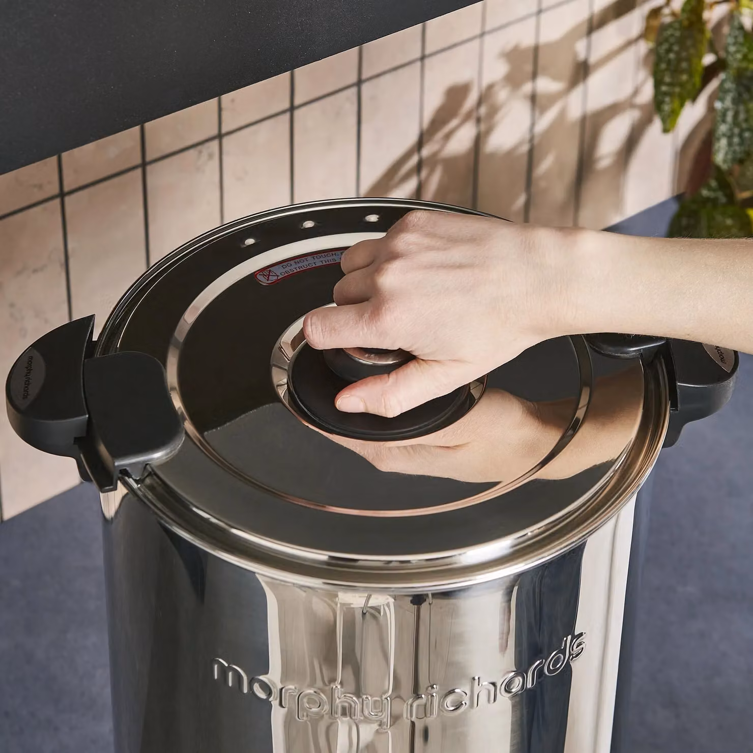 Morphy Richards 20L Silver Stainless Steel Tea Urn Samovar – 3