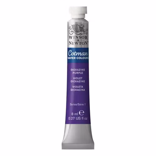 Winsor & Newton Cotman Watercolour Paint, Dioxazine Violet, 8ml Tube – 2