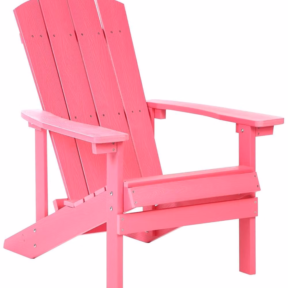 Wyld and Coco Pink Modern Garden Chair with Armrests and Weatherproof Cushion – 2