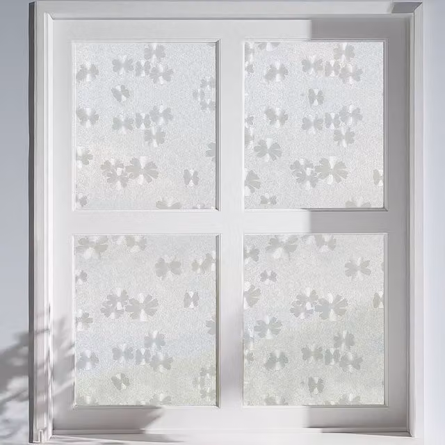 Lifeideas Self-Adhesive Translucent White 3D Privacy Window Film