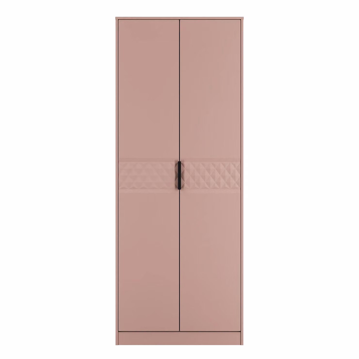 Ready Assembled 2 U Islay 2 Door Wardrobe in Dusty Pink – 2