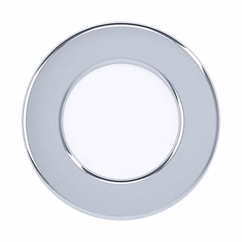 Loops Round Chrome LED Recessed Wall and Ceiling Downlight 2.7W