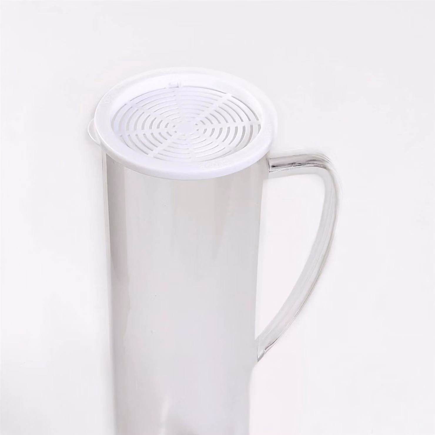 mysmartbuy Express Pasta or Vegetable Cooker, 1.75L Energy Saving Cooking Jug with Thermal Lid and Strainer, Transparent, H: 31.5 cm, W: 10.5 cm, D: 10.5 cm – 4