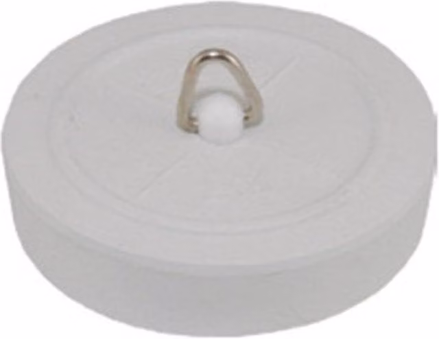 Universal Textiles White Rubber Plug 44mm