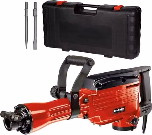 Einhell SDS Hex Demolition Hammer, 1600 W, 43 J, Red and Black