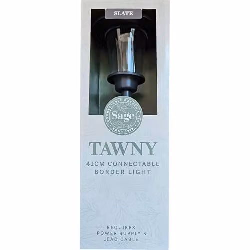 Noma Sage Tawny Slate Add-A-Long Border Light in Grey and White with Warm White Glow – 1