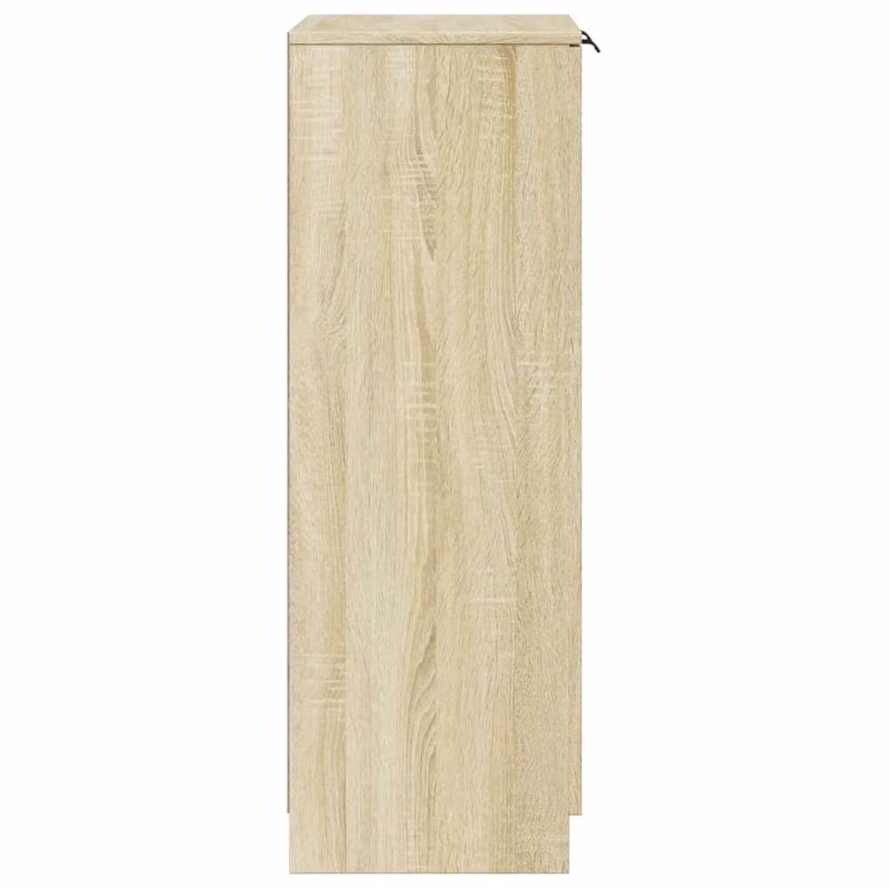 Berkfield Home Sonoma Oak Shoe Cabinet in Beige, W/D/H: 59 x 35 x 100 cm – 2