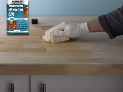 Ronseal Anti-Bacterial Worktop Oil, Transparent, 500 ml – 2