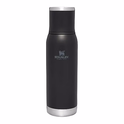 Stanley Adventure To-Go Insulated Thermal Flask, 0.67 l, Black