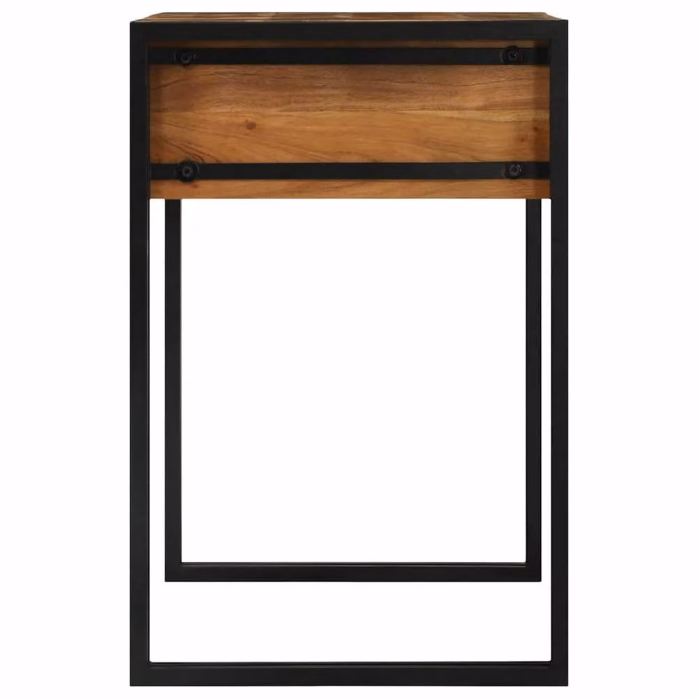 Berkfield Home Acacia Wood Dressing Table in Brown, W/D/H: 90 x 50 x 75 cm – 3