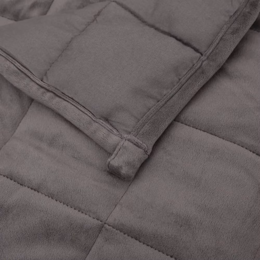 Berkfield Home Grey Weighted Blanket, 200 x 200 cm, 13 kg – 3