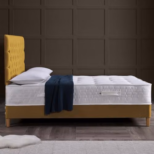 RestRelax Sleep Hardwick 1500 Pocket Tufted Mattress, White, W: 150 cm, D: 200 cm – 2