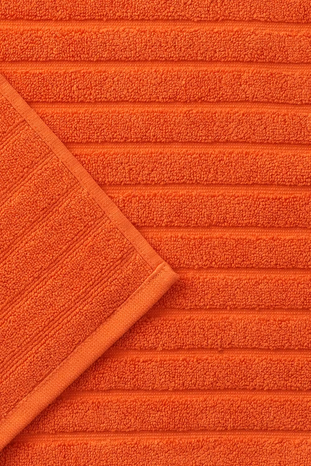 Christy Prism Luxury Turkish Cotton Bath Mat, Orange, W: 60 cm, D: 60 cm, H: 1 cm – 2