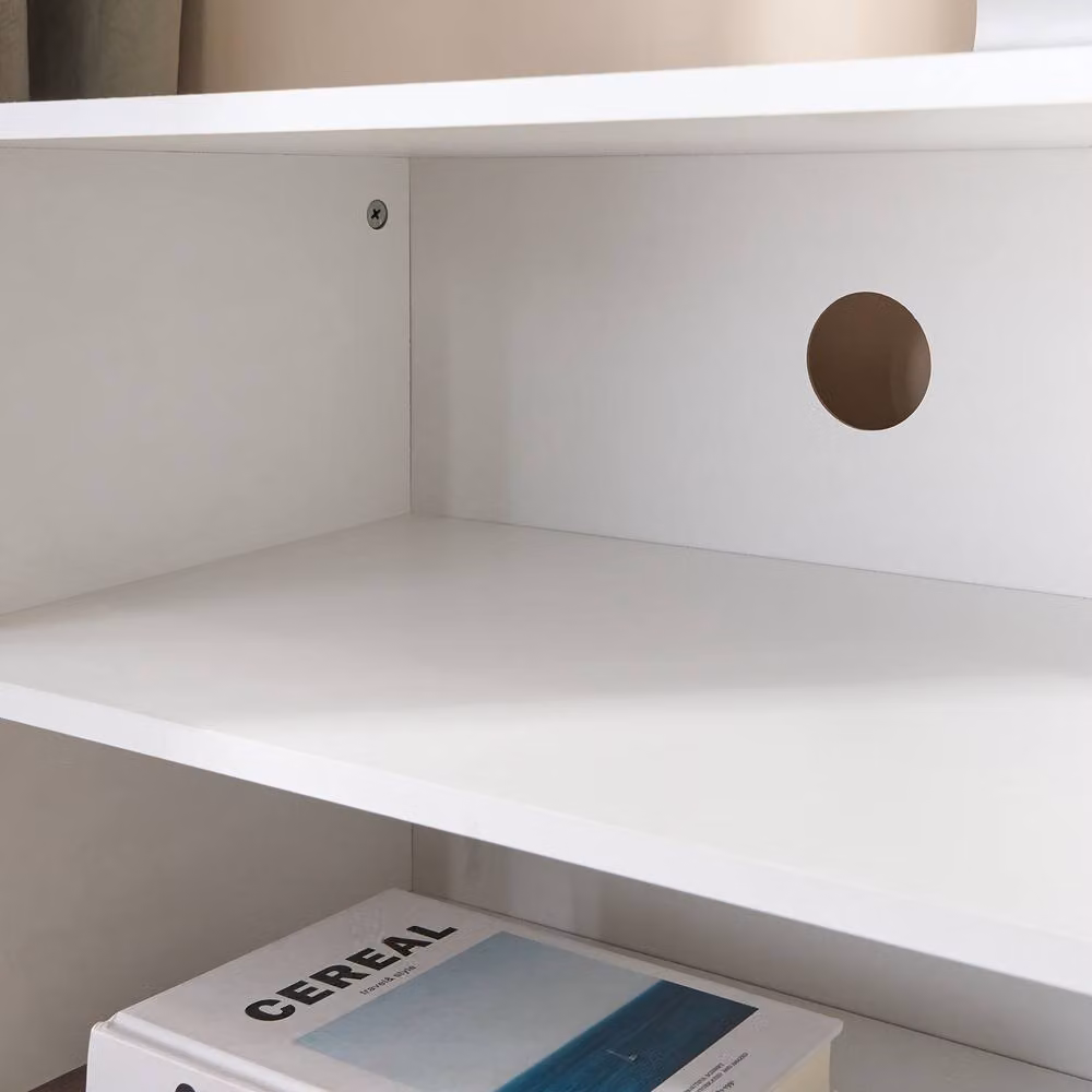 OHS Oslo 3 Cube Freestanding TV Unit and Storage Shelf in White – 2
