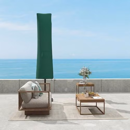 Outsunny Green Waterproof Garden Parasol Cover – 6