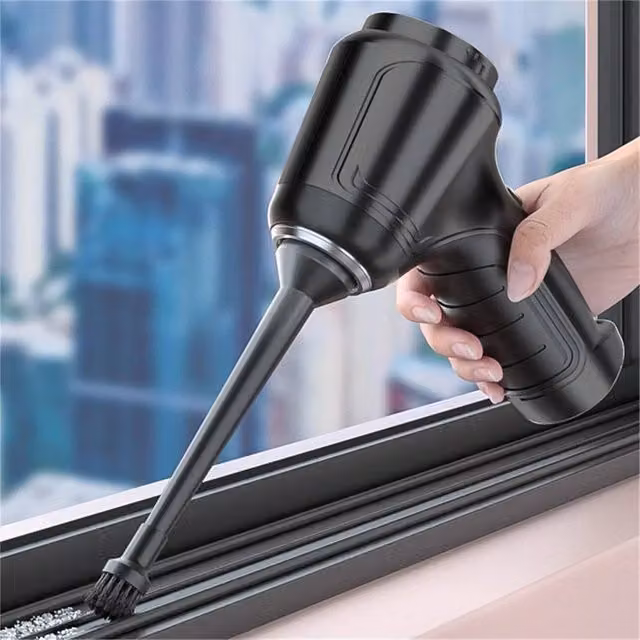 Nordara 95000PA Cordless Handheld Car Vacuum Cleaner with Strong Suction and Blow Function, Black – 1