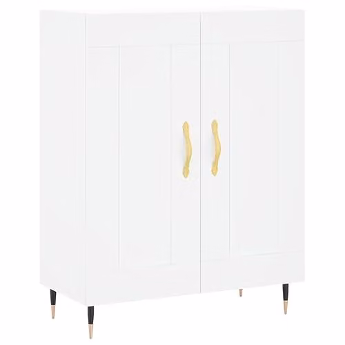 vidaXL Classic Sideboard in White, W/D/H: 69.5 x 34 x 90 cm – 1