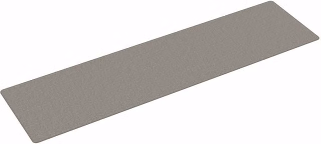 Berkfield Home Sisal Look Carpet Runner in Silver and Grey, W: 80 cm, L: 300 cm