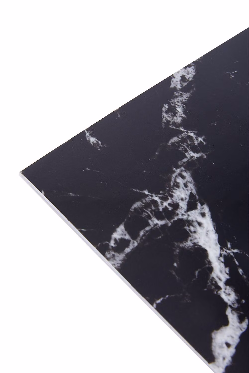 Living and Home 10pcs Black Marble Peel and Stick Wall Stickers, 40 x 40 cm – 4