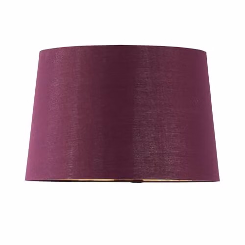 First Choice Lighting Bobbin Table Lamp in White with Red and Gold Fabric Shade, H 48 cm x W 28.5 cm x D 28.5 cm – 3