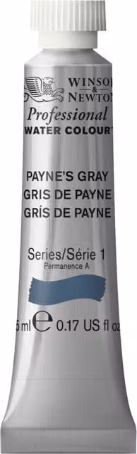 Winsor and Newton Professional Watercolour Paint Paynes Grey 5ml