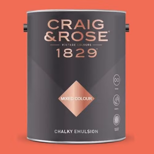 Craig & Rose 1829 Chalky Emulsion Paint in Troubadour, Matt Finish, 5 l