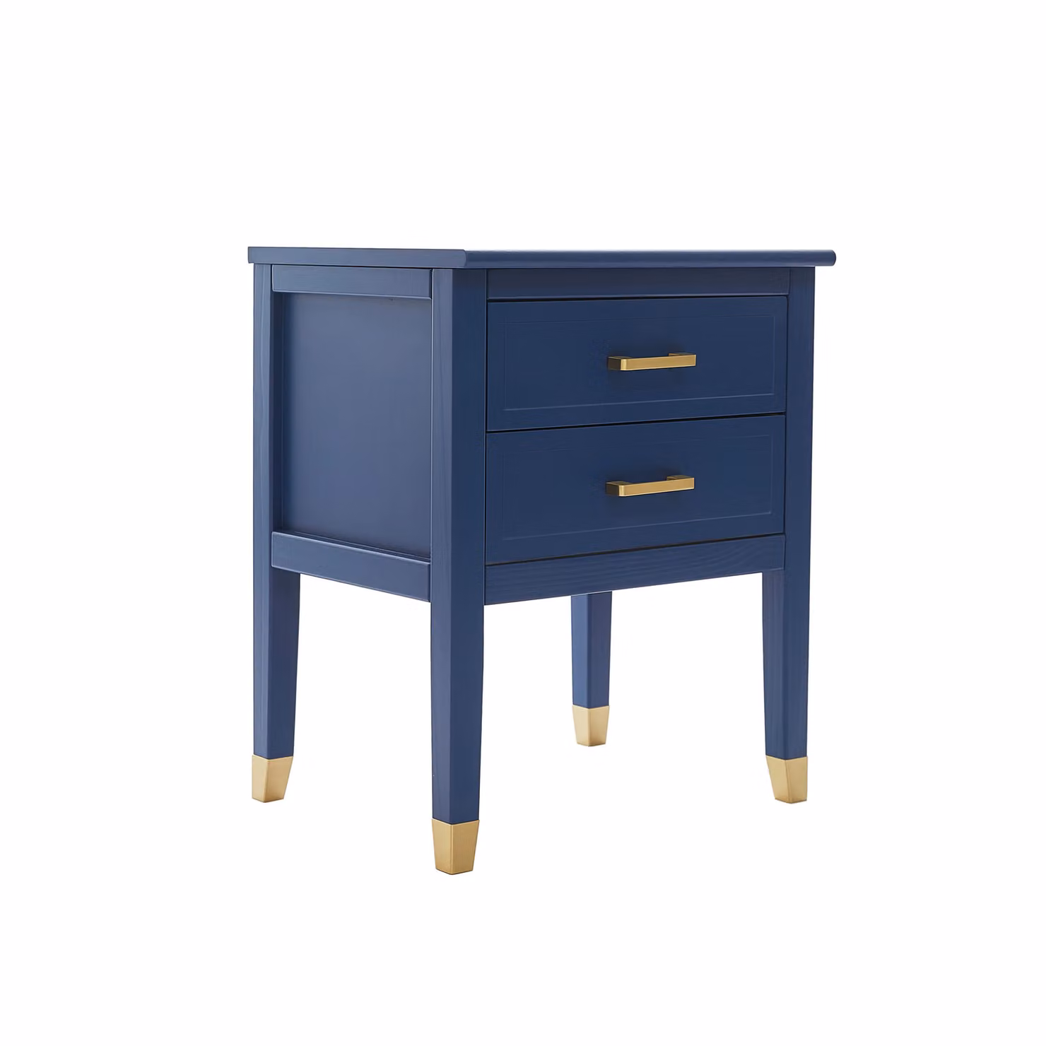 Cabinet Bits Palazzi 2 Drawer Bedside Table in Navy Blue – 2