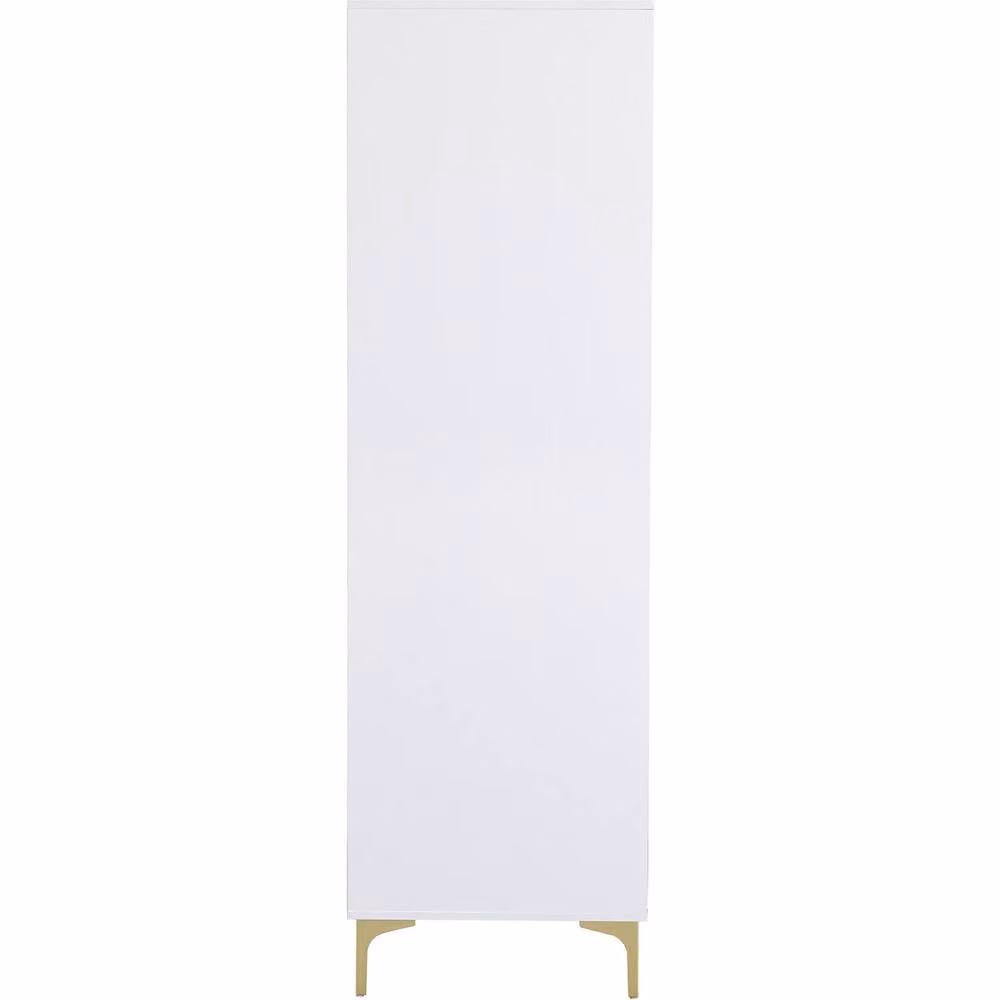 Seconique Miami 3 Door Wardrobe in White and Gold – 2