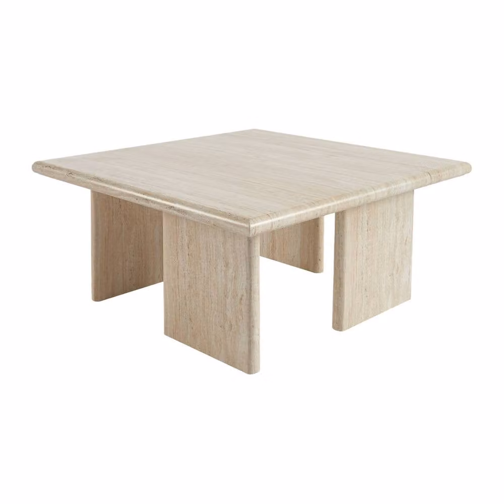 sweeek Modern Square Coffee Table in Beige – 2