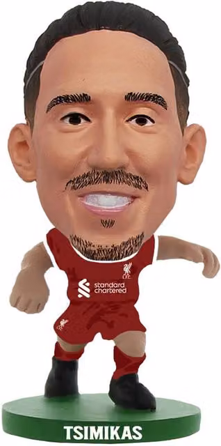 Liverpool FC Kostas Tsimikas SoccerStarz Football Figurine in Red – 1