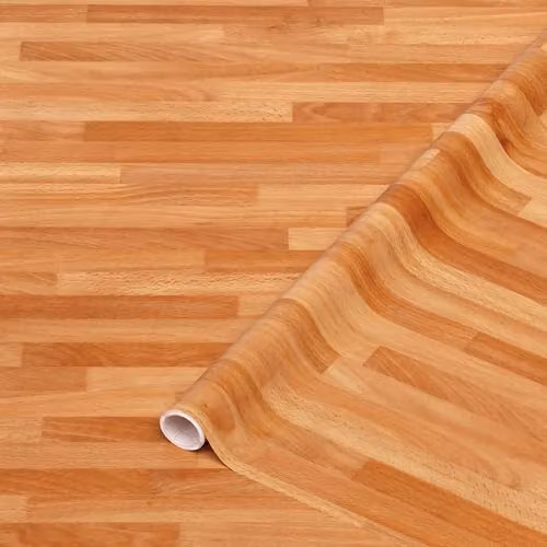 d-c-fix Butcherblock Vinyl Wrap Sticky Back Plastic, Brown and White, W: 45 cm x L: 2 m
