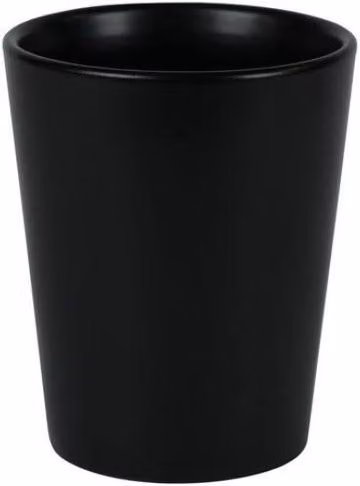 KDMD Hortus Vienna Matt Black Ceramic Pot, 3 Pack – 1