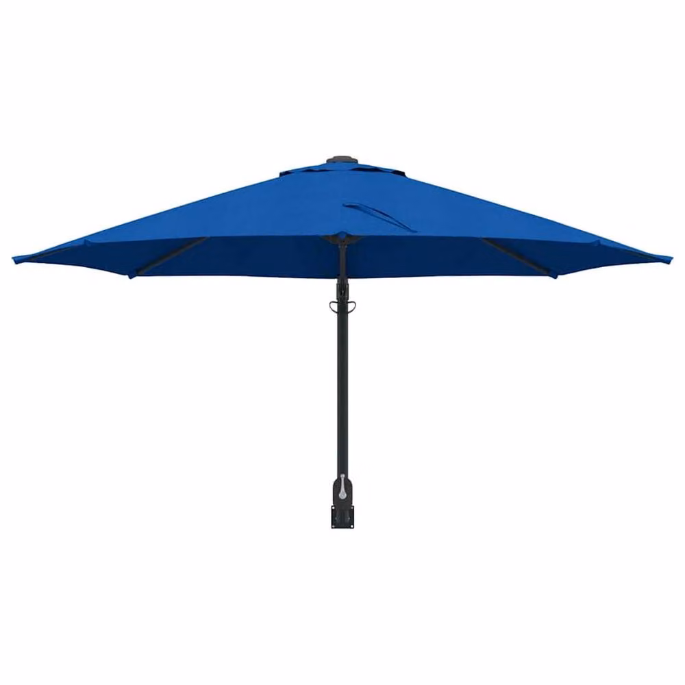 Berkfield Home Large Tiltable Patio Umbrella in Azure Blue Polyester – 1