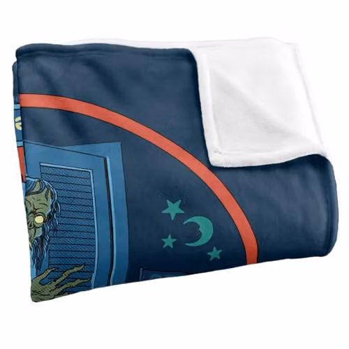 Steven Rhodes Don't Fall Asleep Super Soft Fleece Throw Blanket, Multicolour, W/D/H: 152 x 127 cm – 7