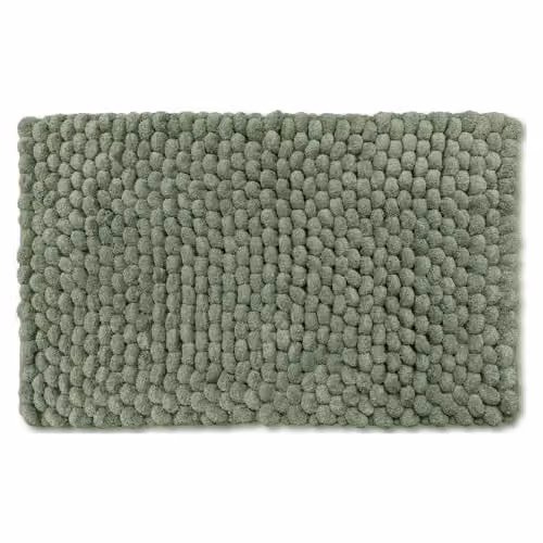 Allure Bath Fashions Bobbi Giant Bobble Bath Mat, Dark Green, W: 50 cm, D: 80 cm